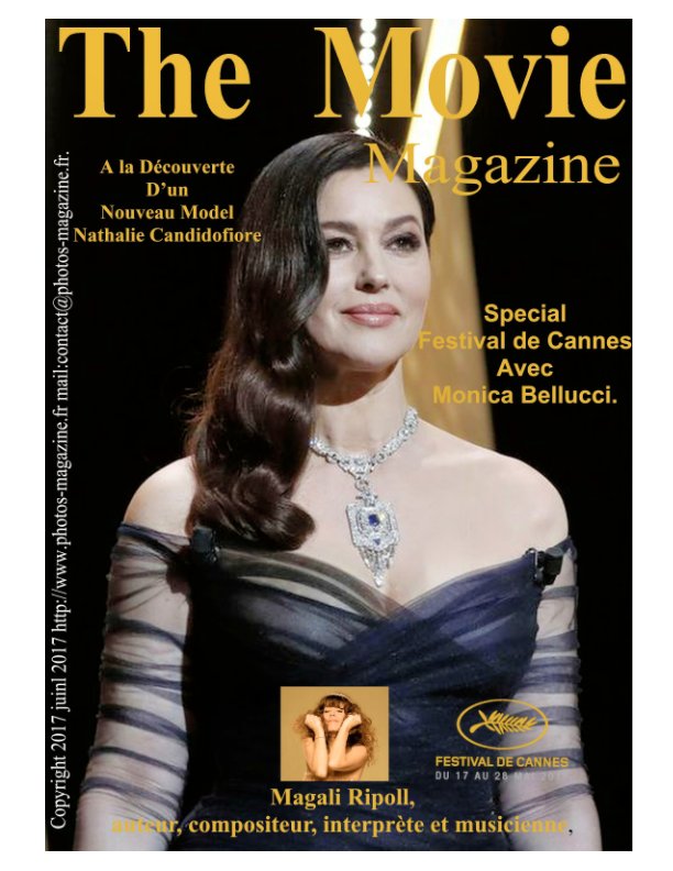 MOVIE MAGAZINE (Fr 2017) magazine side cover Issue 1  June 2017