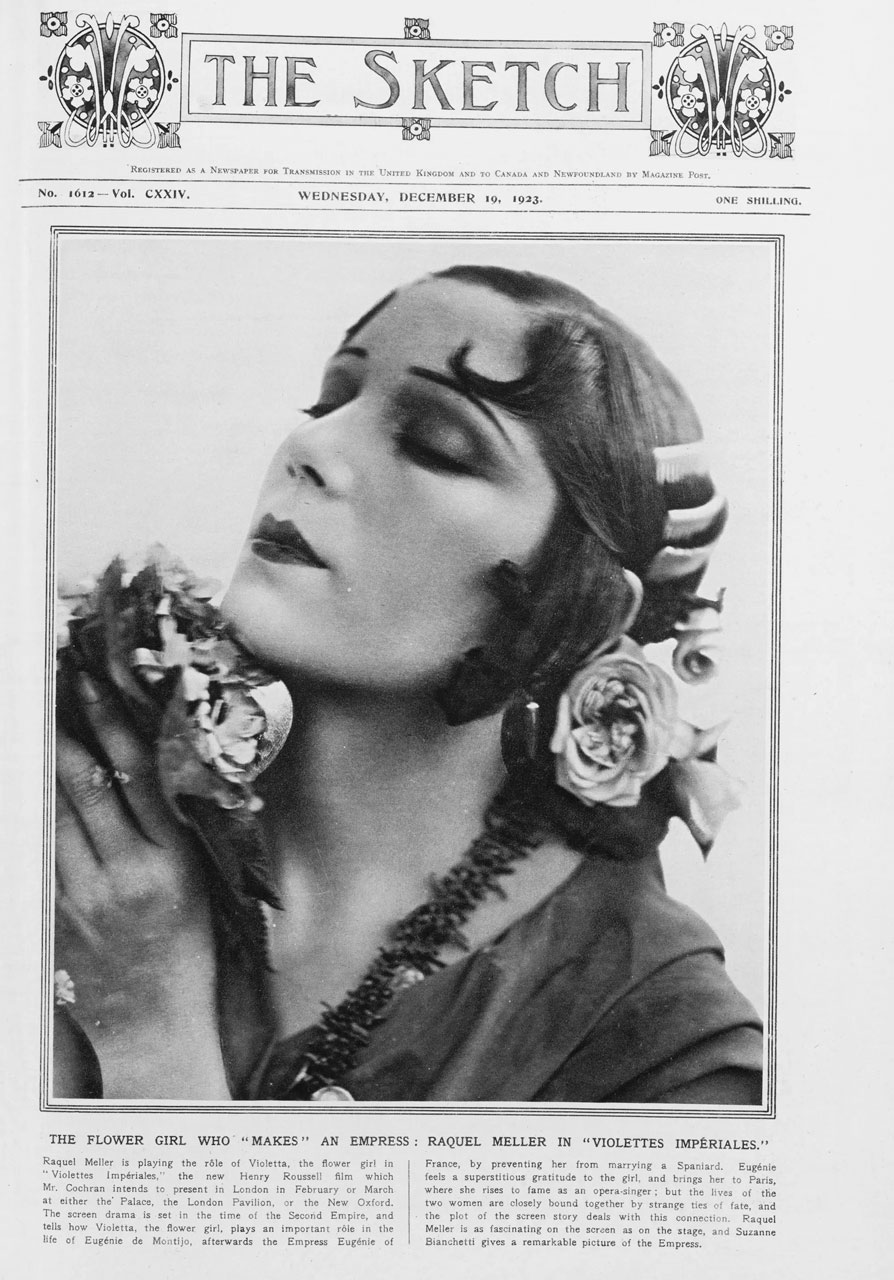 SKETCH magazine side cover Issue 1612 19 December 1923