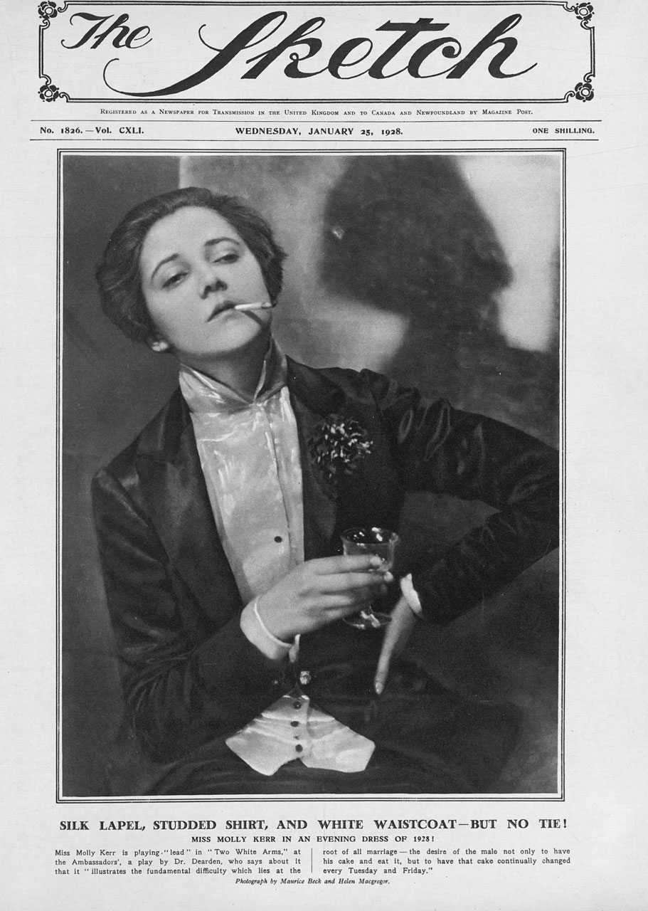 SKETCH magazine side cover Issue 1826 25 January 1928