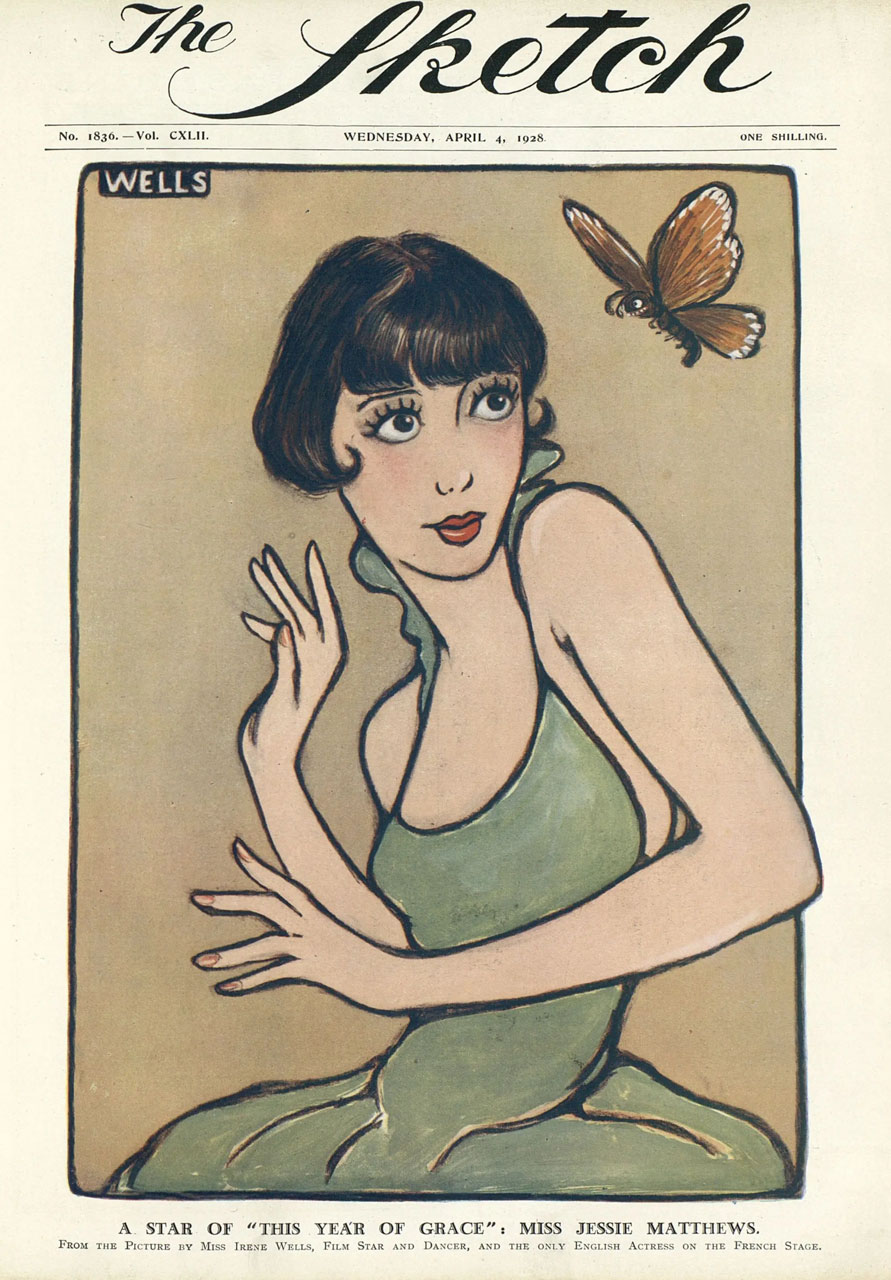 SKETCH magazine side cover Issue 1836 4 April 1928