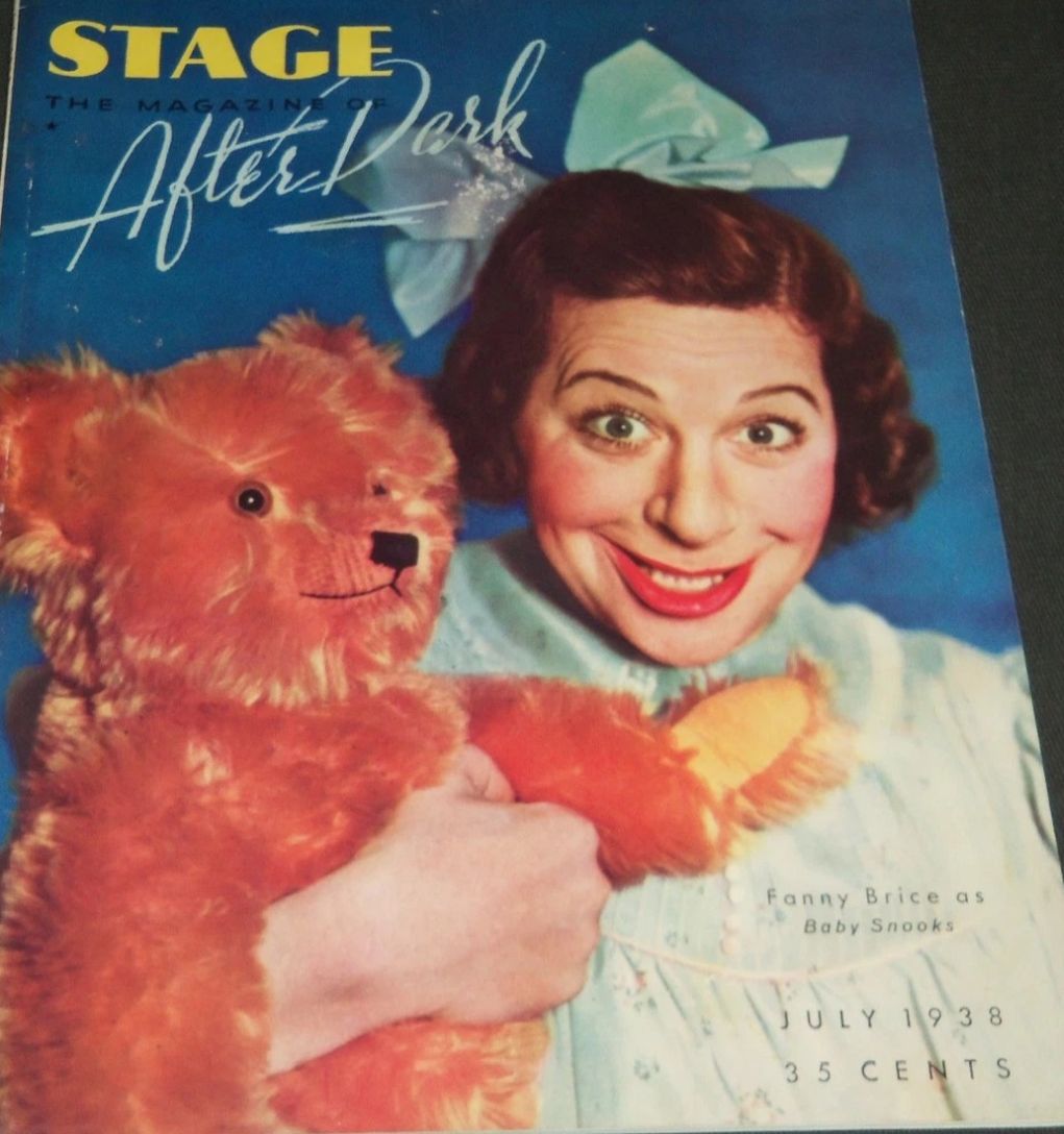 STAGE magazine side cover  July 1938