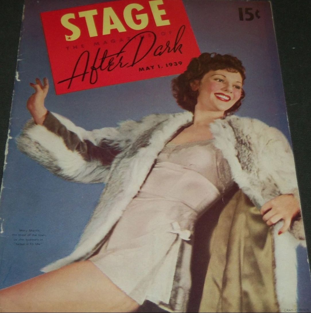 STAGE magazine side cover 1 May 1939