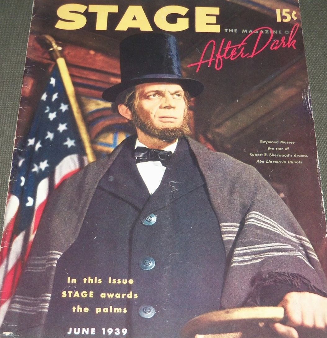 STAGE magazine side cover  June 1939