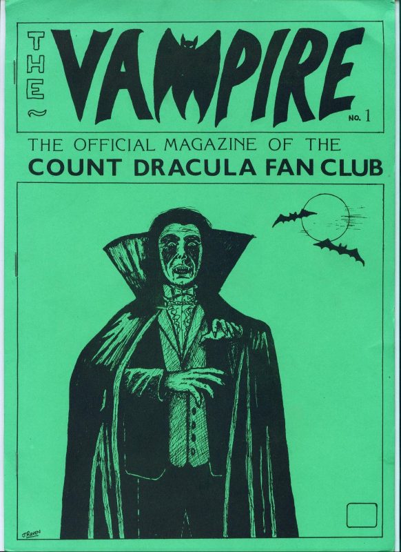 VAMPIRE |THE magazine side cover Issue 1  