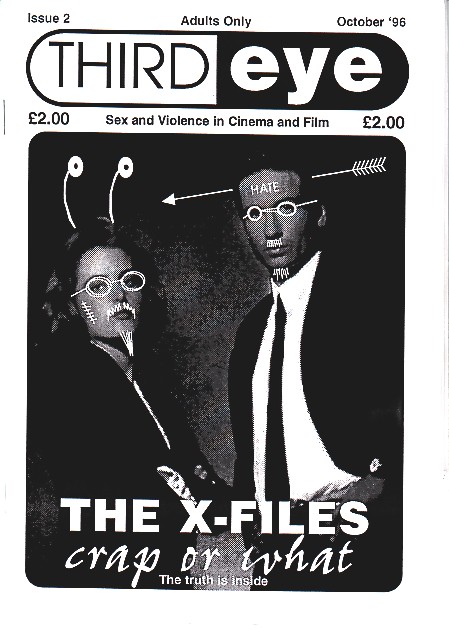 THIRD EYE magazine side cover Issue 2 October 1996