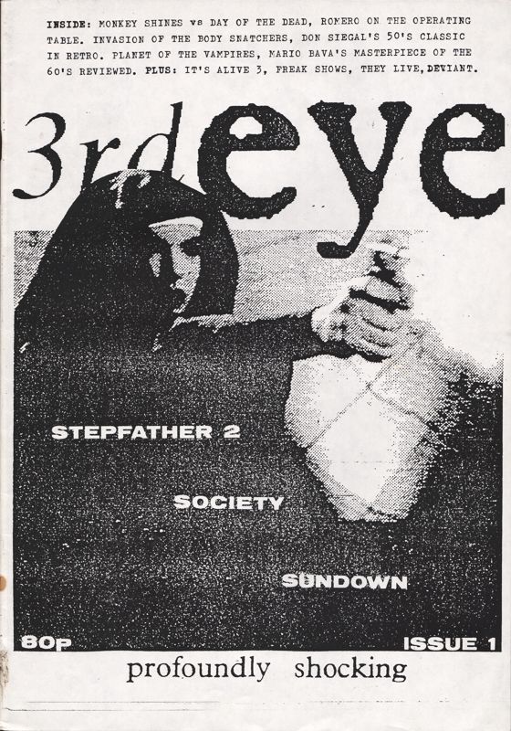 3RD EYE magazine side cover Issue 1   
