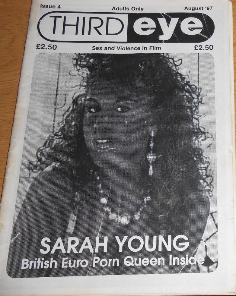 THIRD EYE magazine side cover Issue 4  August 1997