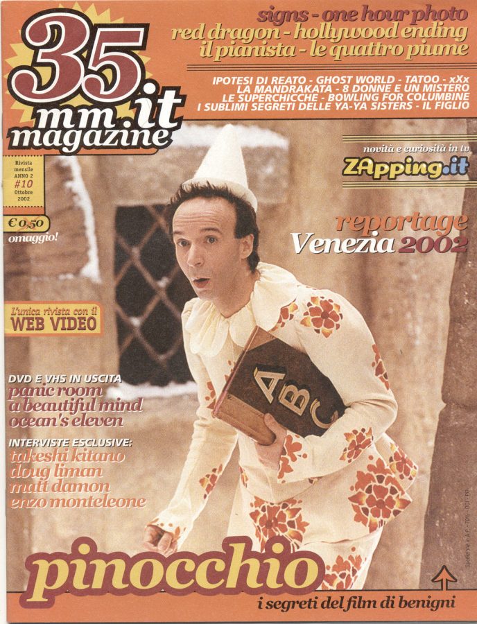 35MM IT MAGAZINE magazine side cover Issue 10 October 2002