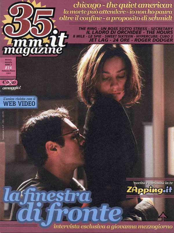 35MM IT MAGAZINE magazine side cover Issue 14 February/March 2003