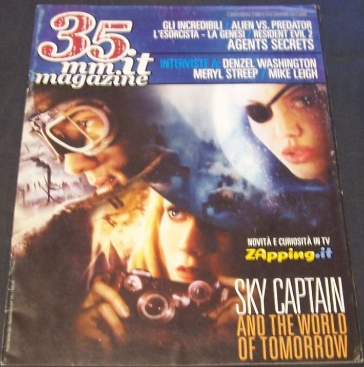 35MM IT MAGAZINE magazine side cover Issue 33 November 2004