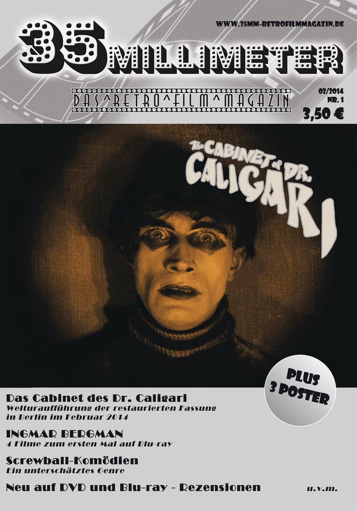 35MM magazine side cover Issue 1  February 2014