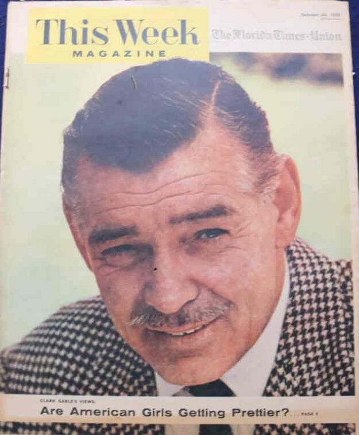 THIS WEEK MAGAZINE magazine side cover 30 October 1955
