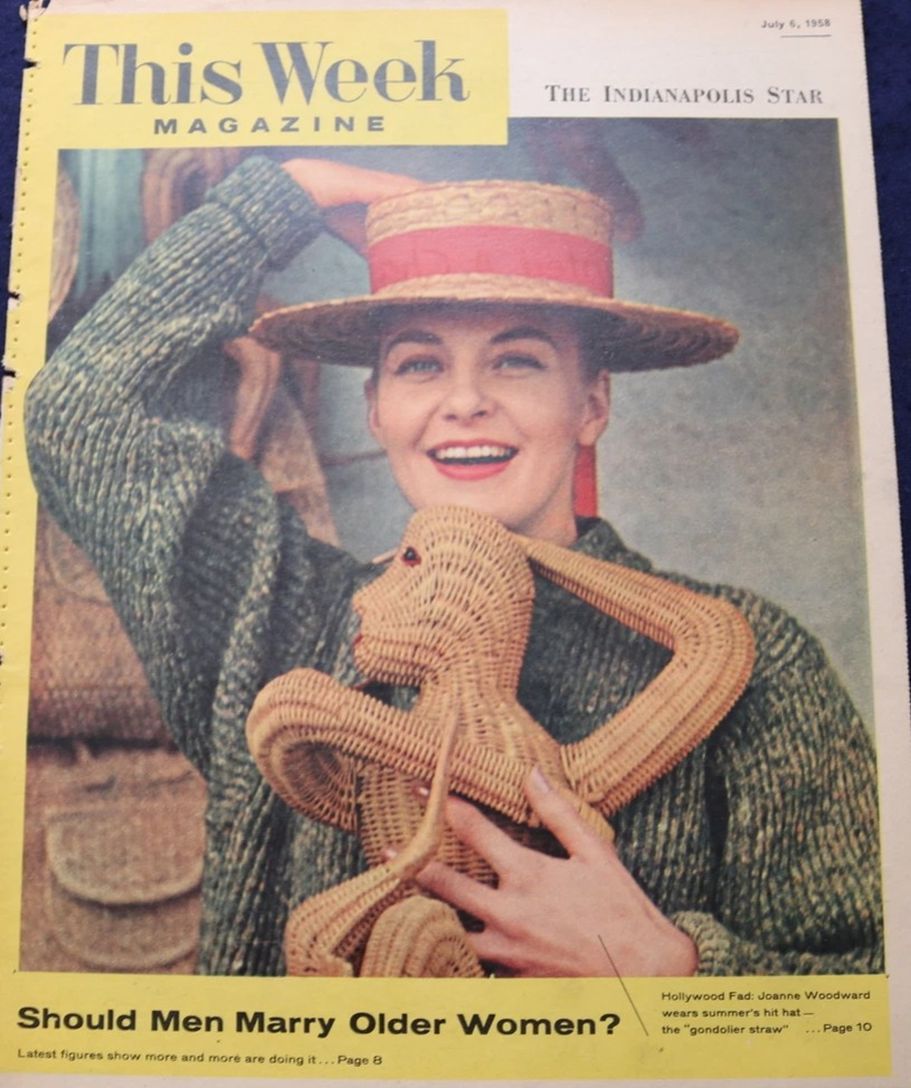 THIS WEEK MAGAZINE magazine side cover 6 July 1956