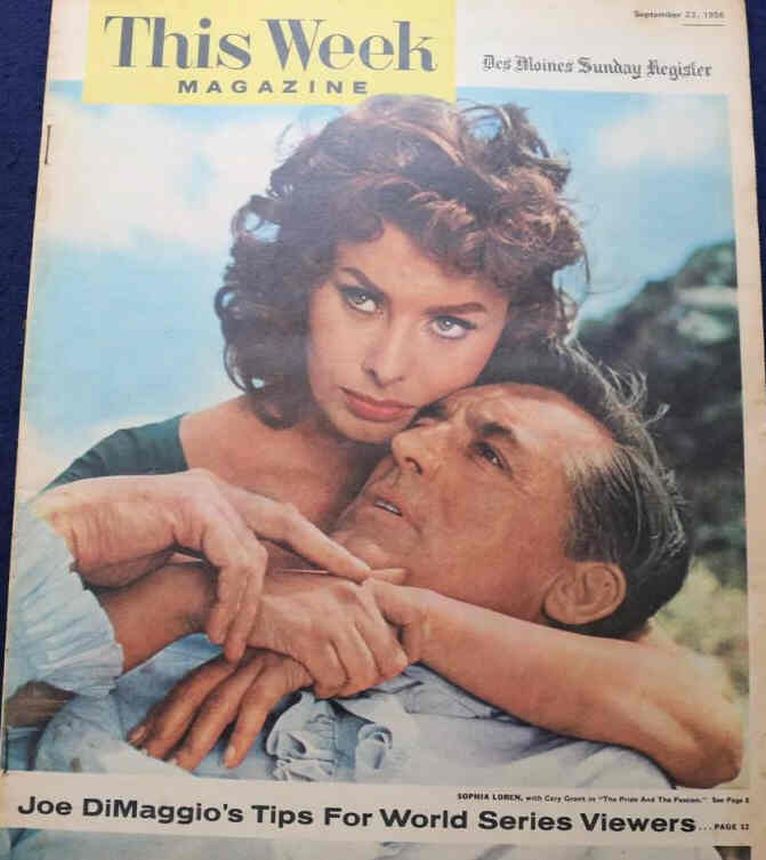 THIS WEEK MAGAZINE magazine side cover 23 September 1956