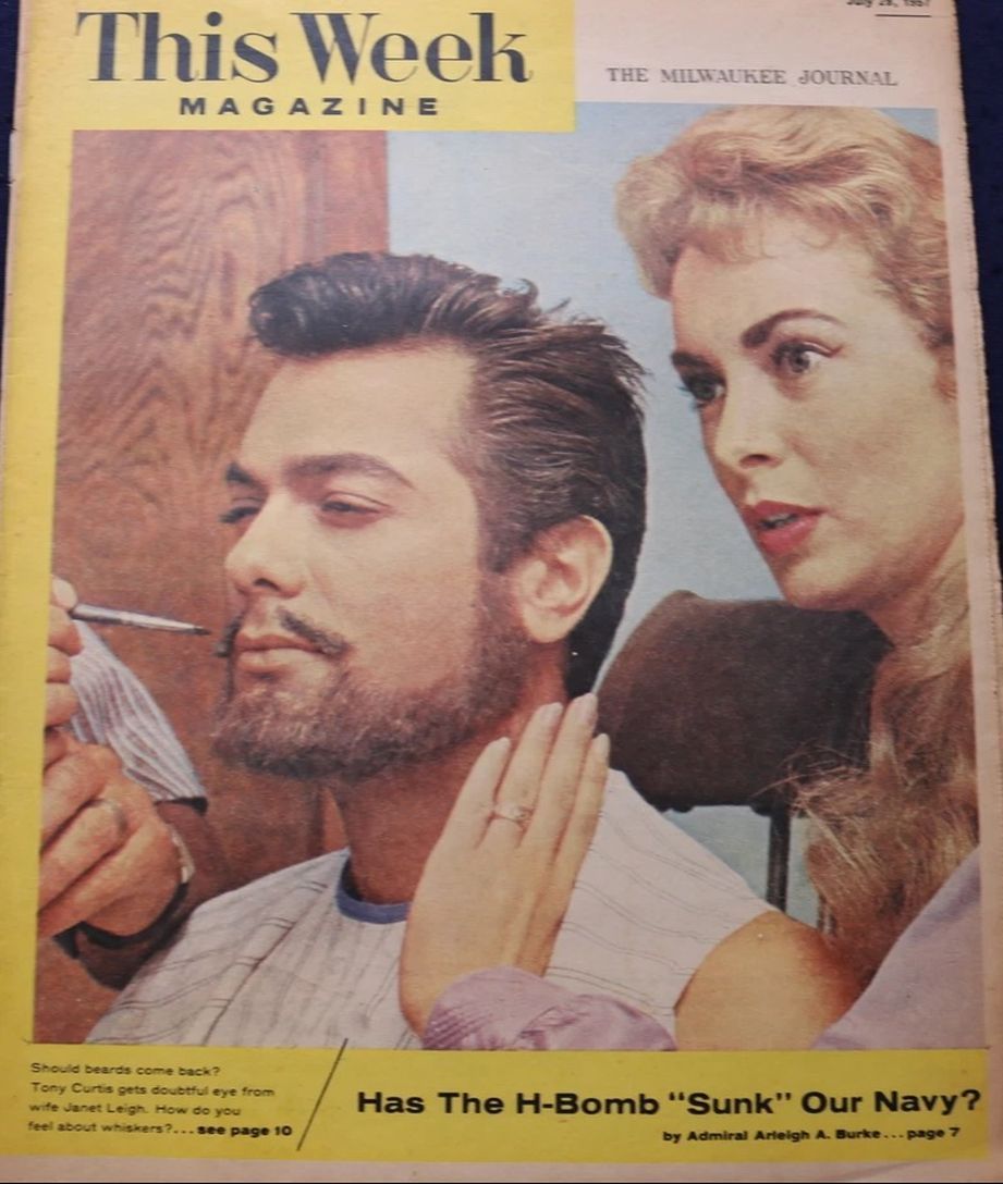 THIS WEEK MAGAZINE magazine side cover 28 July 1957