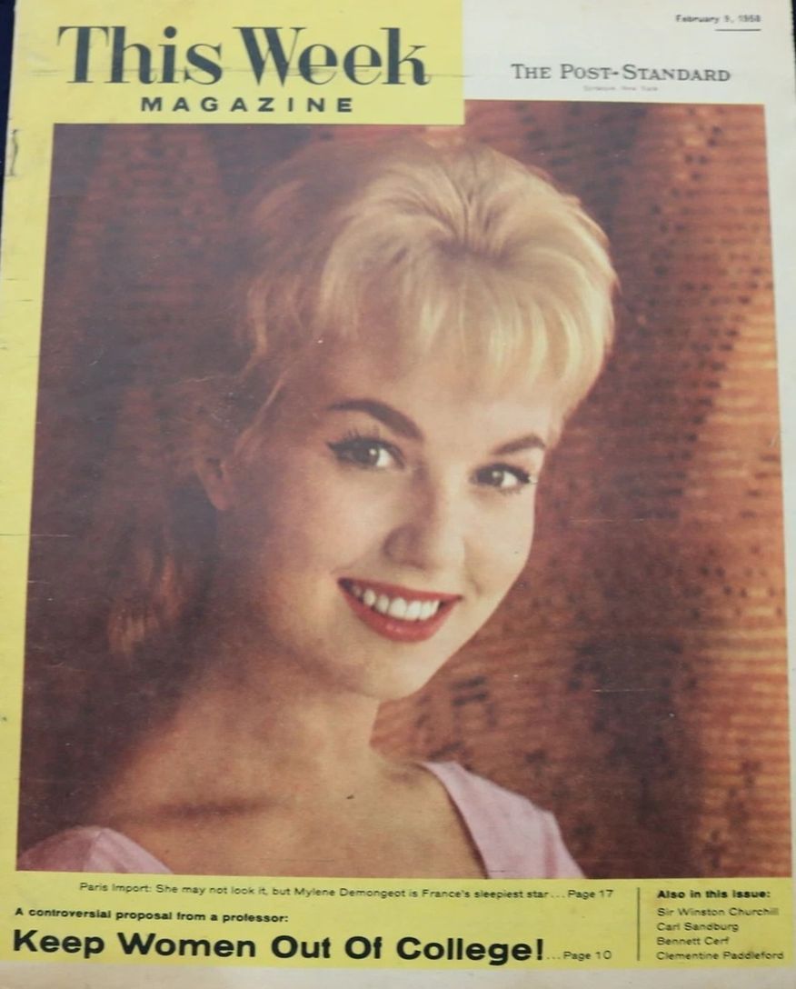 THIS WEEK MAGAZINE magazine side cover 9 February 1958