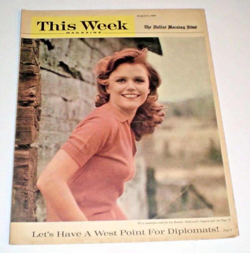 THIS WEEK MAGAZINE magazine side cover 2 August 1959