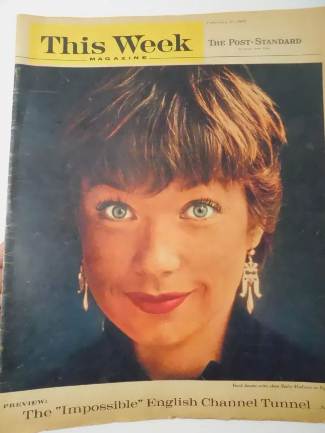 THIS WEEK MAGAZINE magazine side cover 21 February 1960