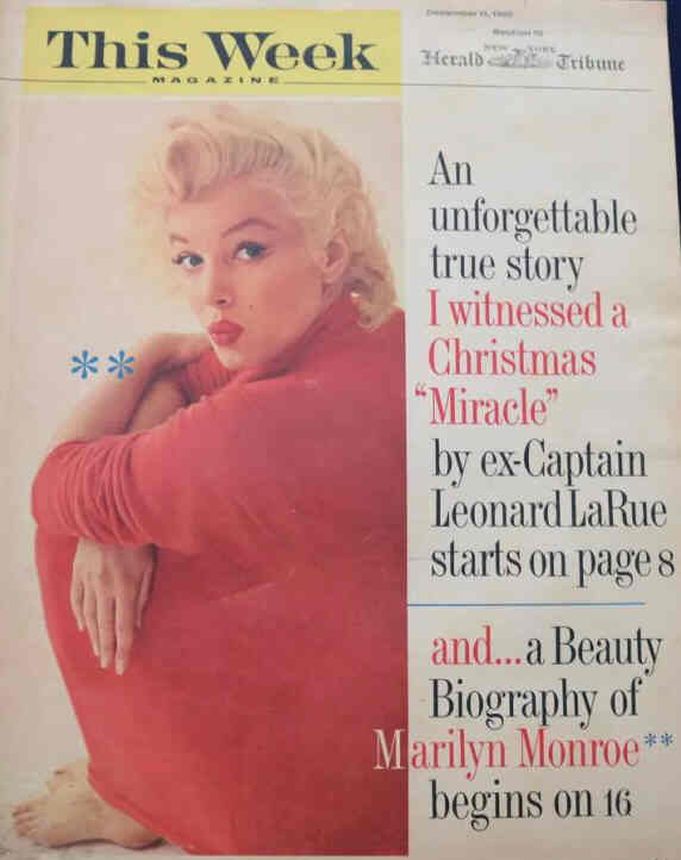 THIS WEEK MAGAZINE magazine side cover 11 December 1960