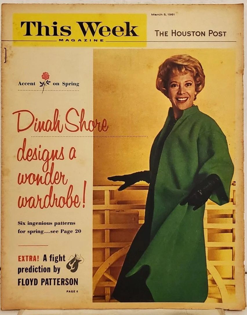 THIS WEEK MAGAZINE magazine side cover 5 March 1961