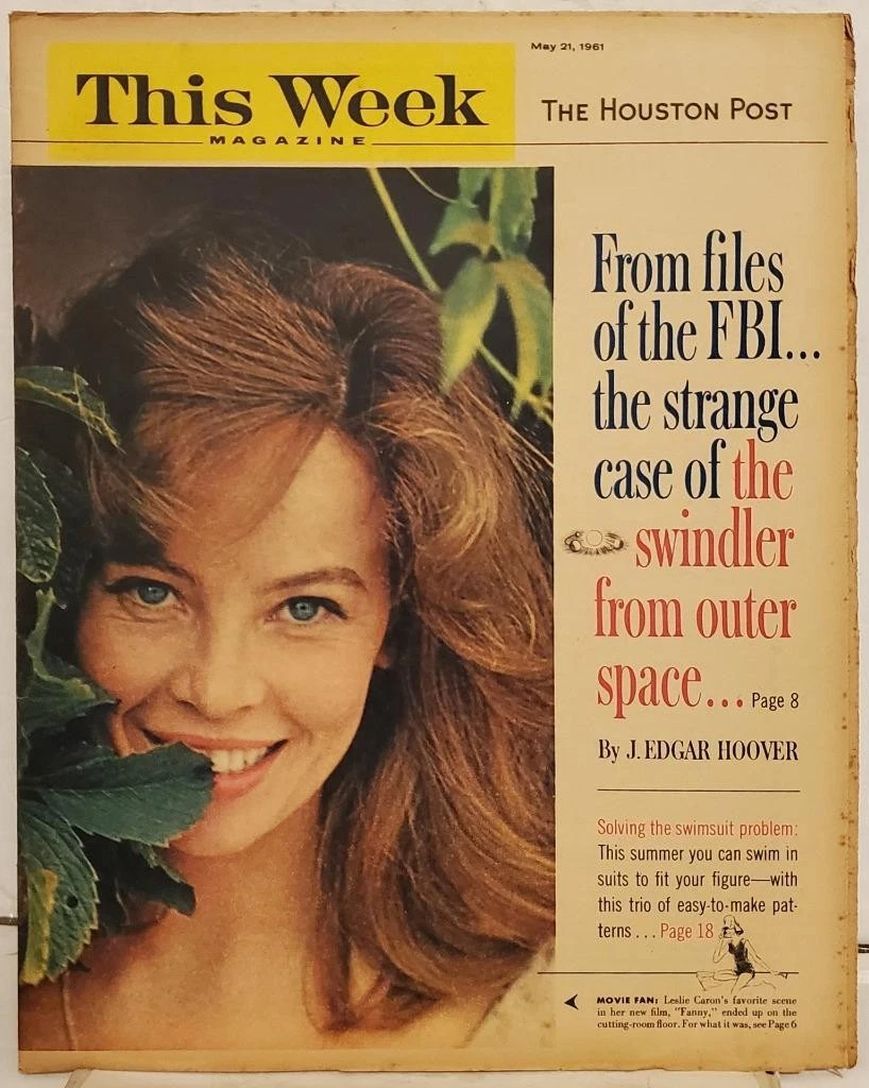 THIS WEEK MAGAZINE magazine side cover 21 May 1961