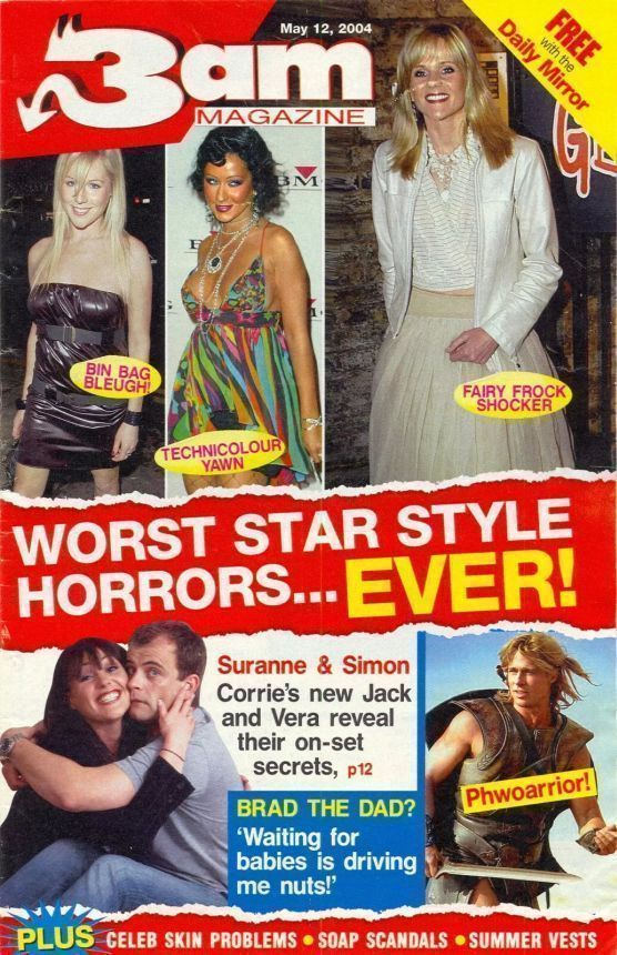 3AM magazine side cover 12 May 2004