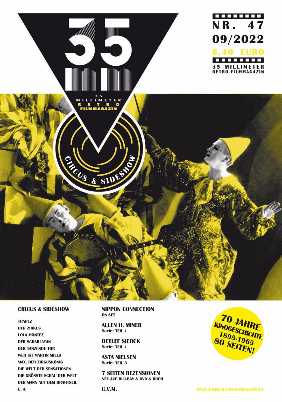 35MM magazine side cover Issue 47  September 2022
