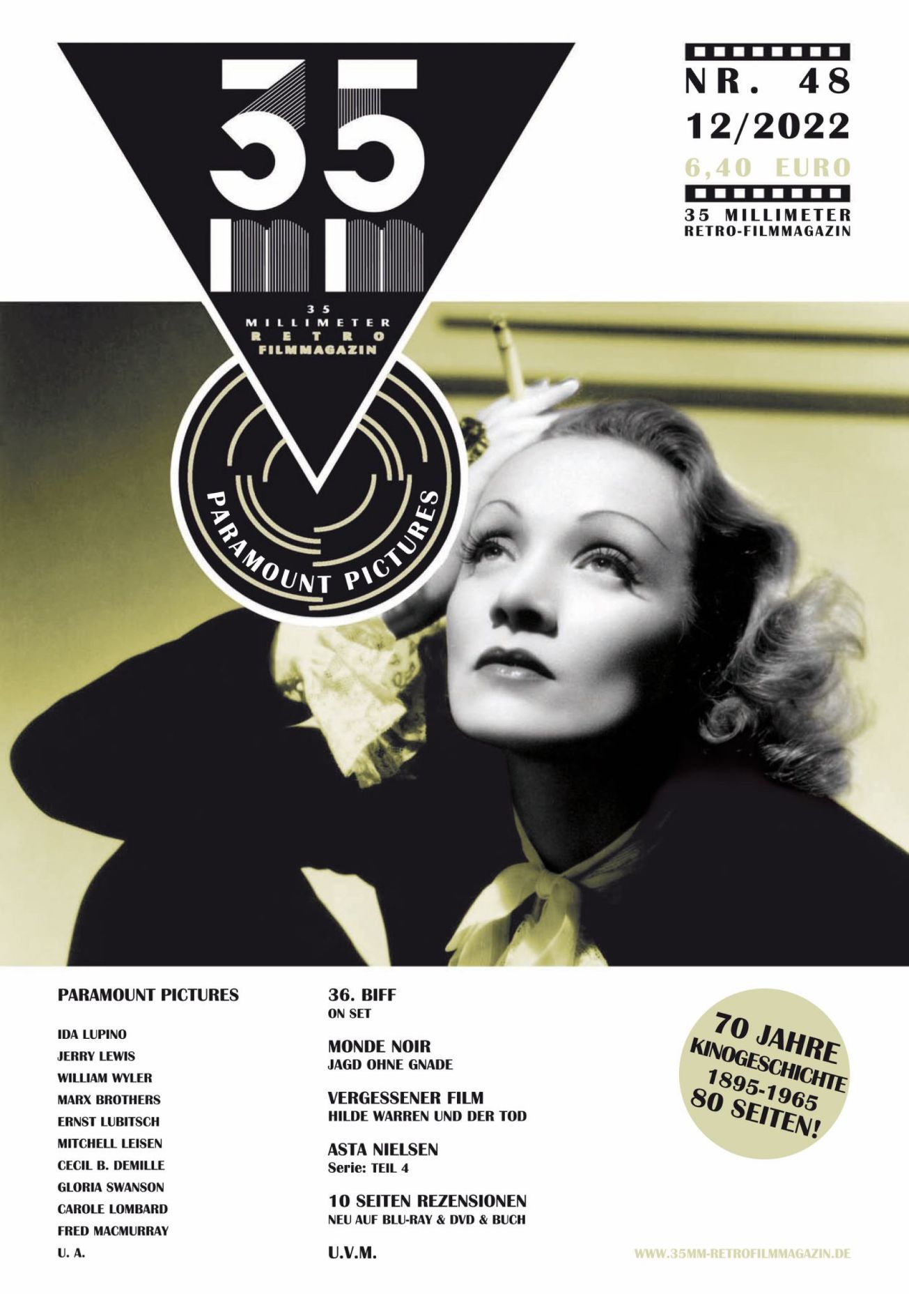 35MM magazine side cover Issue 48  December 2022
