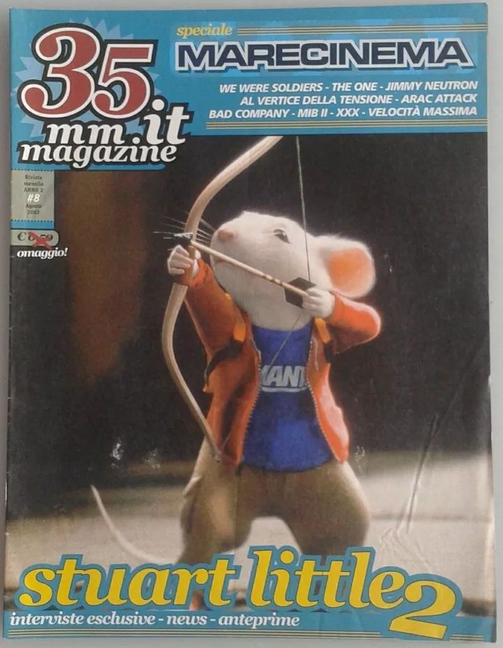 35MM IT MAGAZINE magazine side cover Issue 8  August 2002