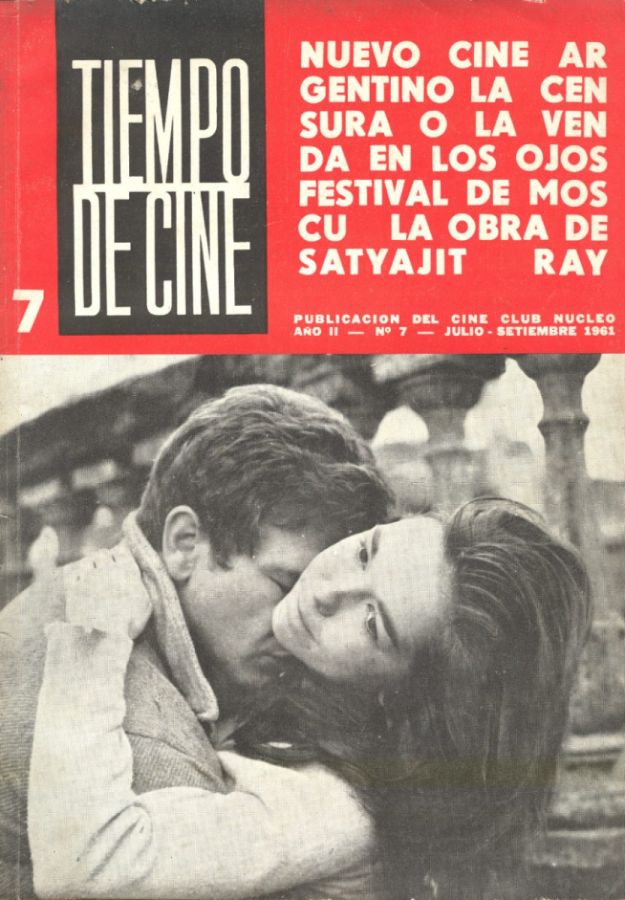 TIEMPO DE CINE magazine side cover Issue 7 July/August/September 1961