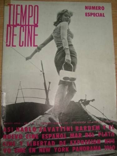 TIEMPO DE CINE magazine side cover Issue 5  1961