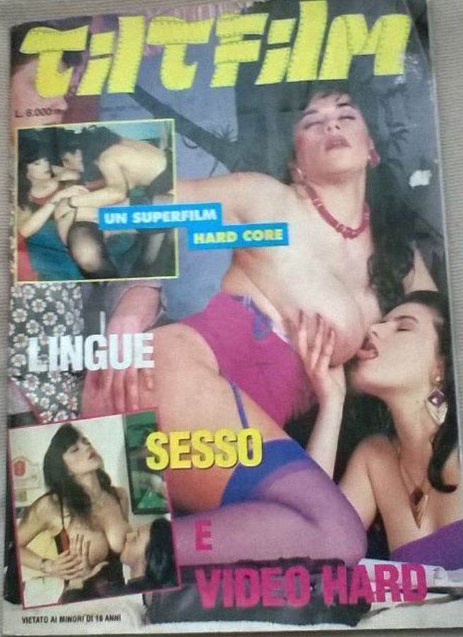 TILTFILM magazine side cover Issue 21   1991