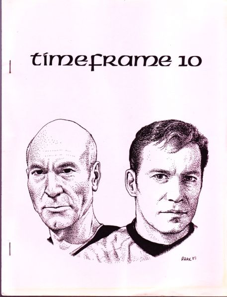 TIMEFRAME magazine side cover Issue 10  1990