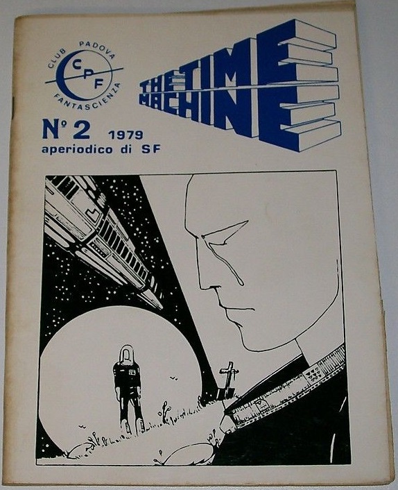 TIME MACHINE magazine side cover Issue 2  1979