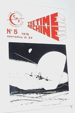 TIME MACHINE magazine side cover Issue 5  1979