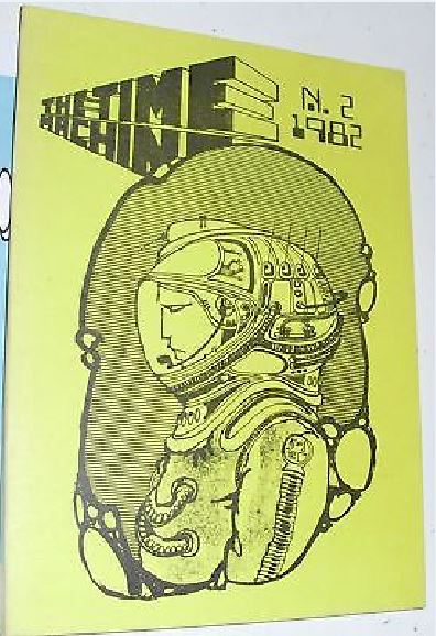 TIME MACHINE magazine side cover Issue 2  1982