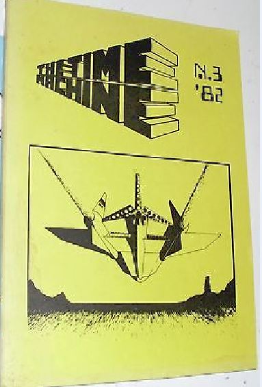 TIME MACHINE magazine side cover Issue 3  1982