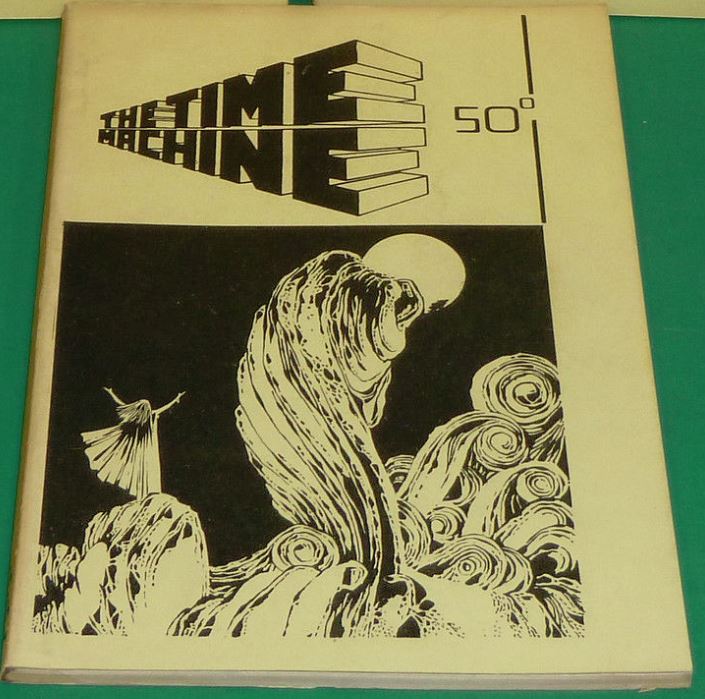 TIME MACHINE magazine side cover Issue 3  1984