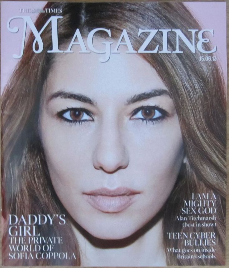 SUNDAY TIMES MAGAZINE|THE magazine side cover 15 June 2013