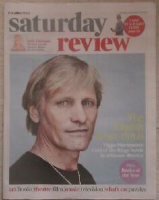 TIMES SATURDAY REVIEW magazine side cover 28 November 2020