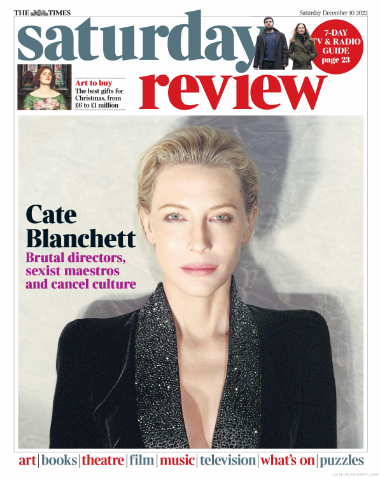 TIMES SATURDAY REVIEW magazine side cover 10 December 2022