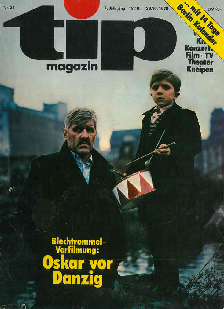 TIP MAGAZIN magazine side cover Issue 21 13 October 1978