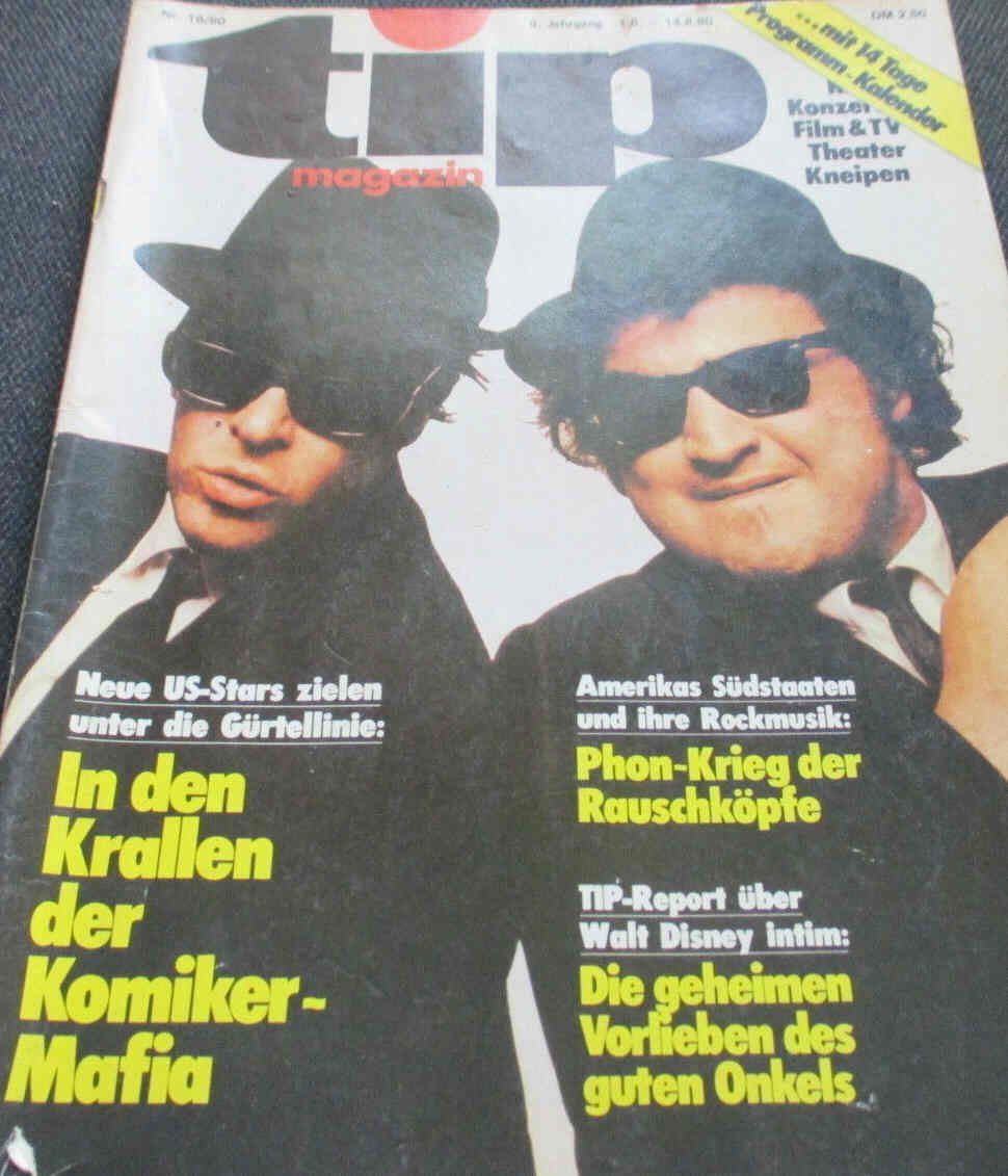TIP MAGAZIN magazine side cover 8 January 1980