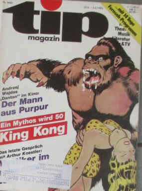 TIP MAGAZIN magazine side cover Issue 9 22 April 1983
