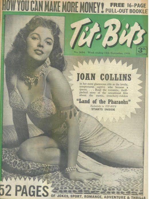 TITBITS magazine side cover 19 November 1955