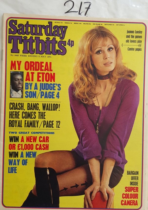 TITBITS magazine side cover Issue 4443 8 May 1971