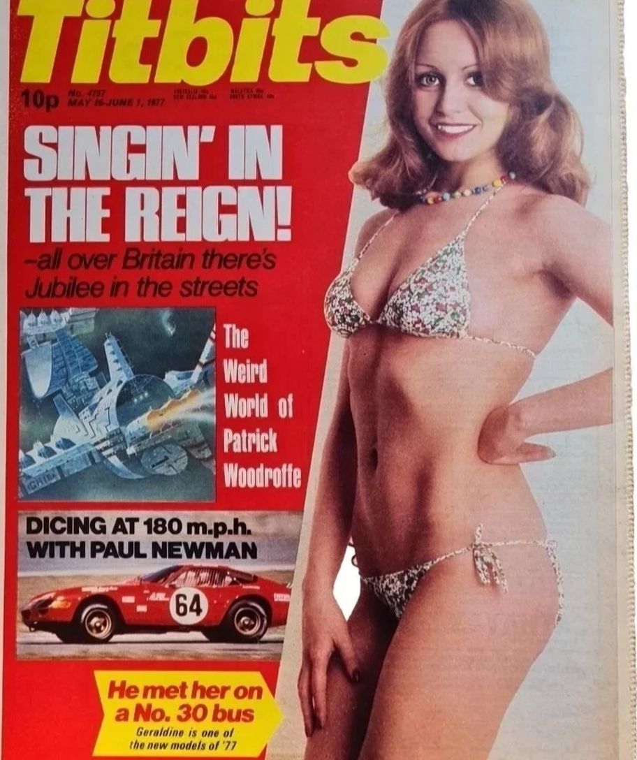 TITBITS magazine side cover Issue 4753 26 May 1977