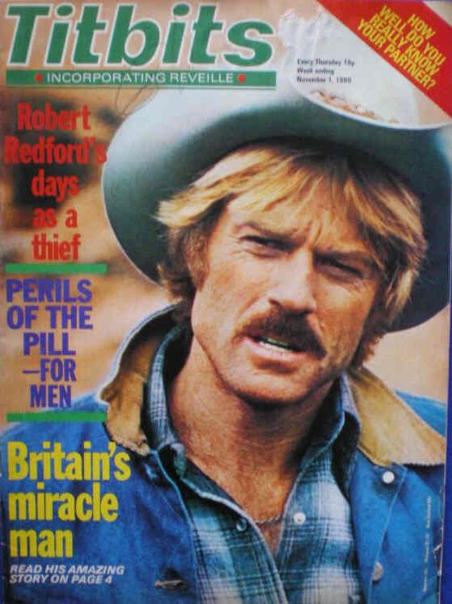 TITBITS magazine side cover 1 November 1980