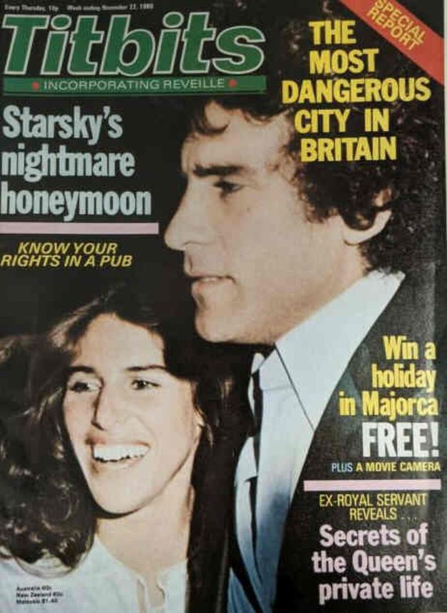 TITBITS magazine side cover 22 November 1980