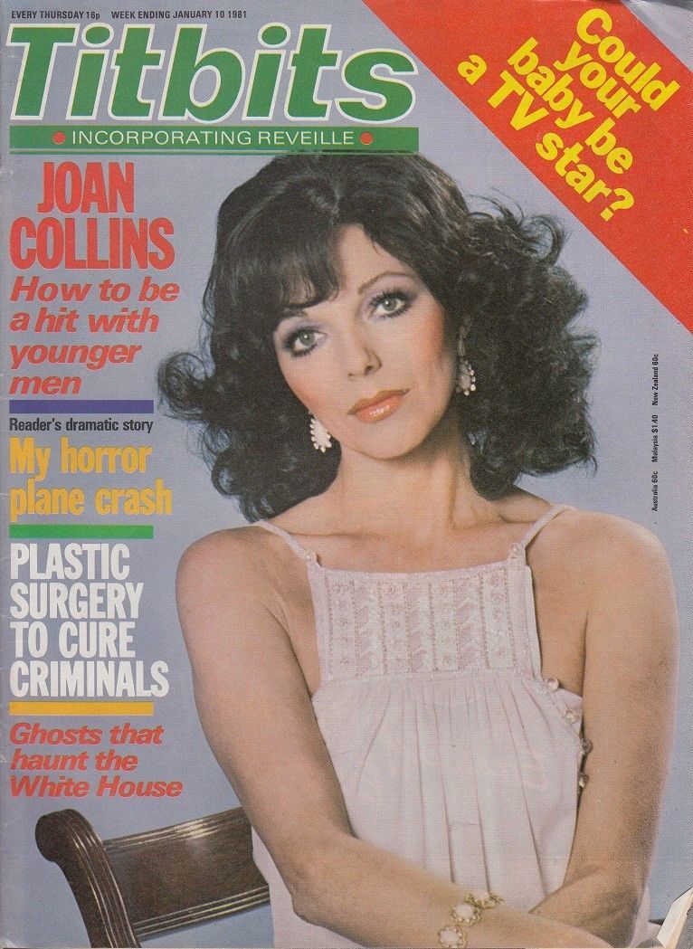 TITBITS magazine side cover 10 January 1981